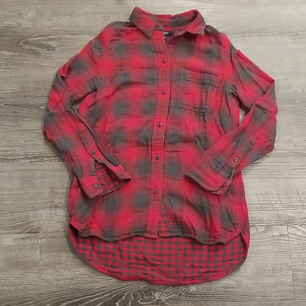 Madewell plaid flannel